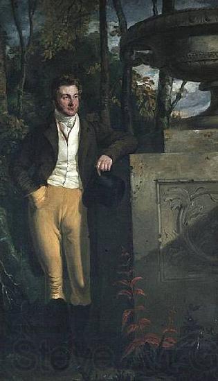 George Hayter Portrait of John Charles Spencer, 3rd Earl Spencer Norge oil painting art